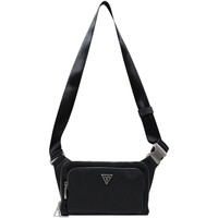 Taschen Herren Rucksäcke Guess MILANO FLAT BUMBAG W FRT PKT HMMISA P5214 Schwarz