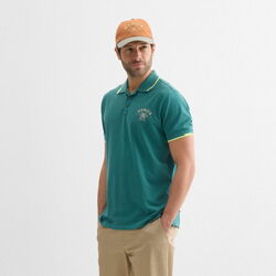 Kleidung Herren Polohemden Munich Polo varsity lifestyle 2507472 Verde Grün