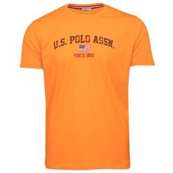 Kleidung Herren T-Shirts U.S Polo Assn. US-49351-NICK-215 Orange