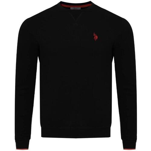 Kleidung Herren Pullover U.S Polo Assn. US-53393-ENEA-199 Schwarz