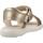 Schuhe Mädchen Sandalen / Sandaletten Geox J SANDAL PUFFYPOP GI Gold