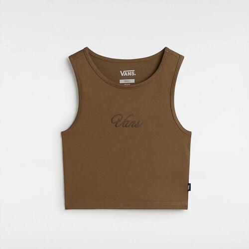Kleidung Damen Tops / Blusen Vans SMALL STAPLE FITTED CR Braun
