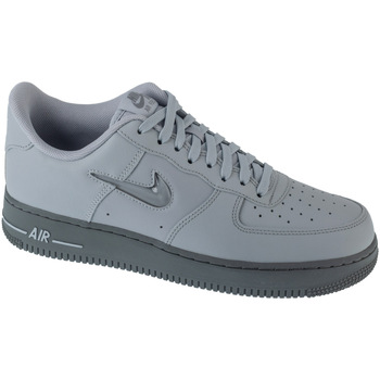 Schuhe Herren Sneaker Low Nike Air Force 1 '07 Jewel Grau