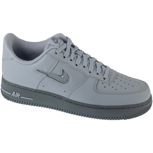 Schuhe Herren Sneaker Low Nike Air Force 1 '07 Jewel Grau