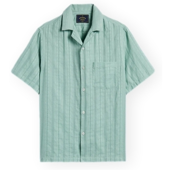 Portuguese Flannel  Hemdbluse Almada Shirt - Green günstig online kaufen