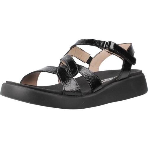 Schuhe Damen Sandalen / Sandaletten Wonders C6541 Schwarz