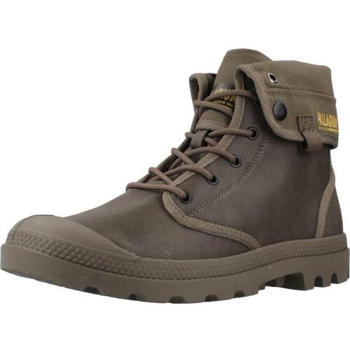 Schuhe Herren Stiefel Palladium BAGGY COATED MAJOR Braun
