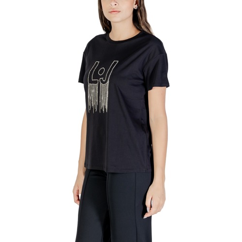 Liu Jo ECS T-SHIRT MODA M/C UF5261 JS923 Schwarz