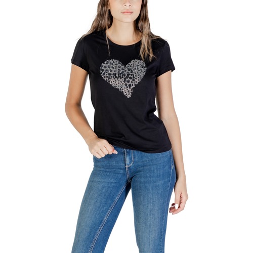 Liu Jo ECS T-SHIRT MODA M/C UF5264 JS923 Schwarz
