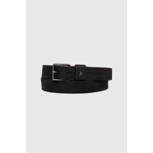 Accessoires Herren Gürtel Emporio Armani  Schwarz
