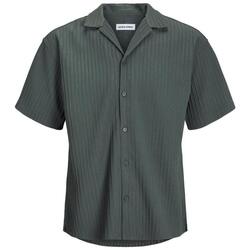 Kleidung Herren Kurzärmelige Hemden Jack & Jones 12269640-AVG Grün