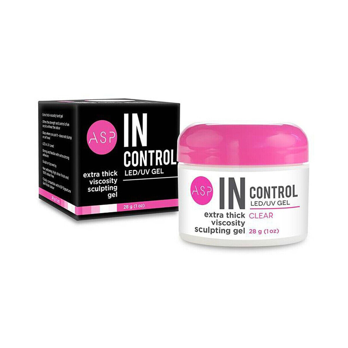 Beauty Damen Manuküre Set Asp LED/UV Gel In Control - Transparent Other