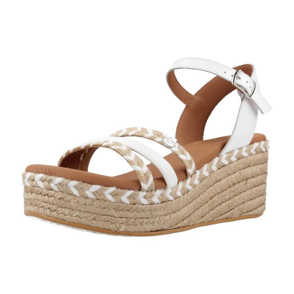 Schuhe Damen Sandalen / Sandaletten Popa ALBANY Weiss