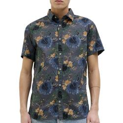Kleidung Herren Kurzärmelige Hemden Jack & Jones 12269137-CAK Blau