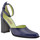Schuhe Damen Sneaker Olga Gigli Strap Heel90 Blau