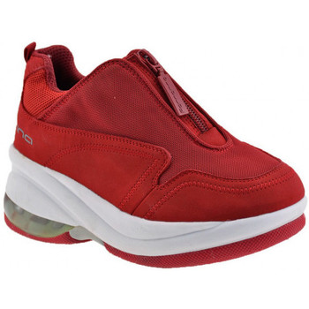 Schuhe Kinder Sneaker Fornarina Up  Zip Rot