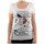 Kleidung Damen T-Shirts & Poloshirts Converse t.shirt donna Paillettes Weiss