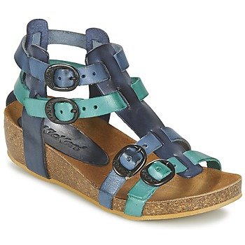 Schuhe Mädchen Sandalen / Sandaletten Kickers BOMDIA Blau