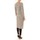 Kleidung Damen Kleider By La Vitrine Robe Plume Gris Grau