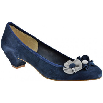 Schuhe Damen Pumps Keys Ballerina-Absatz-Pumpen-30plateauschuhe Blau