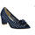 Schuhe Damen Sneaker Keys Pompedetalon60pompe Blau