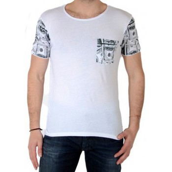 Kleidung Herren T-Shirts Japan Rags 50596 Weiss