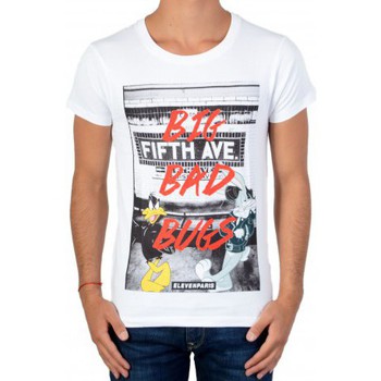 Kleidung Jungen T-Shirts Eleven Paris 63888 Weiss