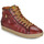 Schuhe Damen Sneaker High Pikolinos LAGOS 901 Bordeaux