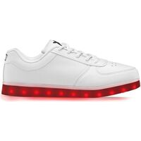 Schuhe Damen Sneaker Wize & Ope LED 01 Weiss