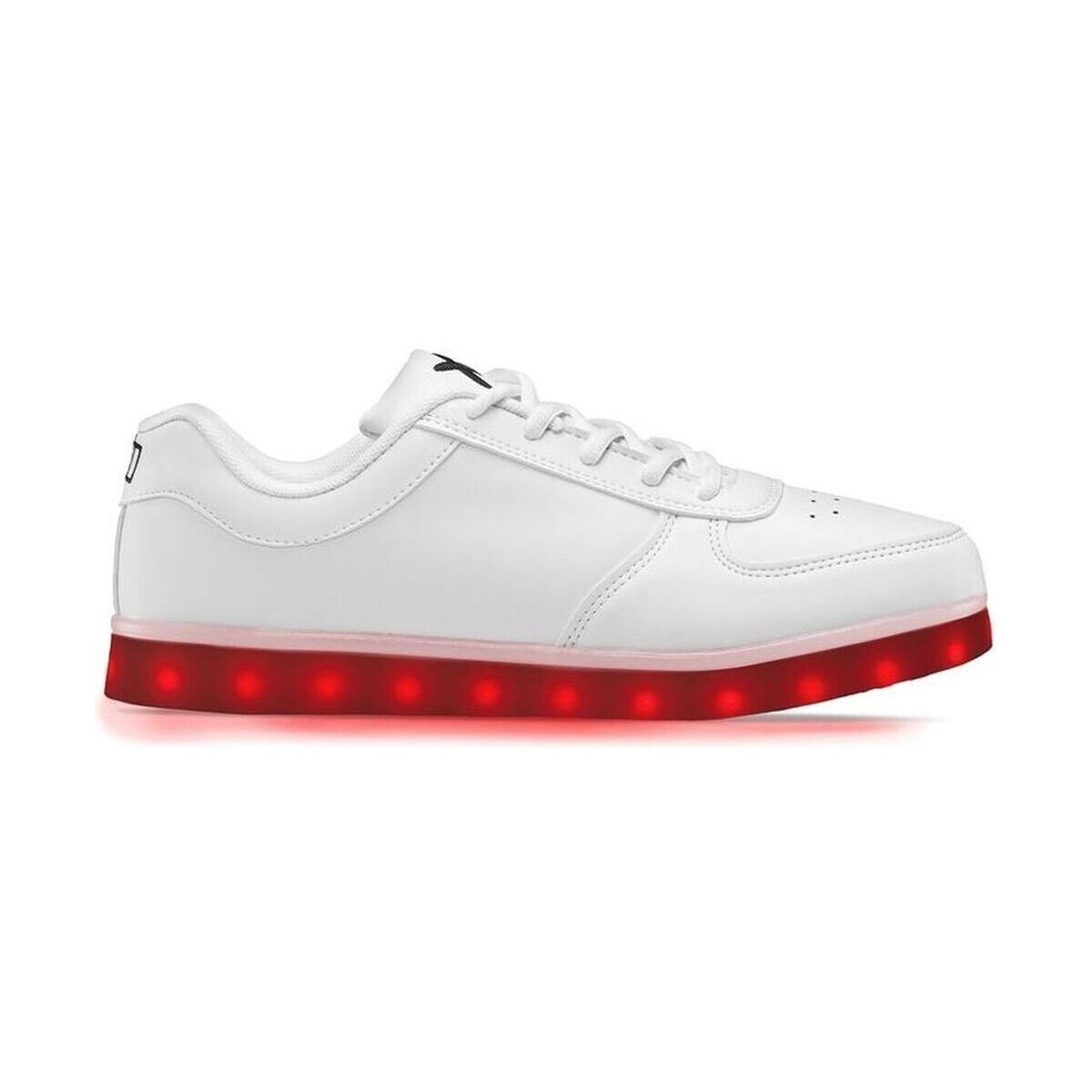 Schuhe Damen Sneaker Wize & Ope LED 01 Weiss