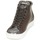 Schuhe Damen Sneaker High Tosca Blu ALEXA Braun / Silbern