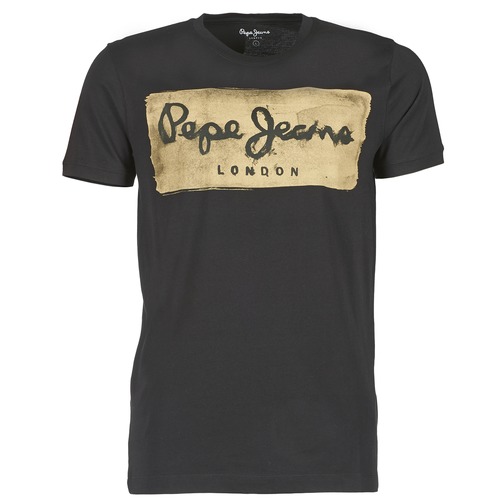 Pepe jeans CHARING Schwarz - Kleidung T-Shirts Herren 2392 