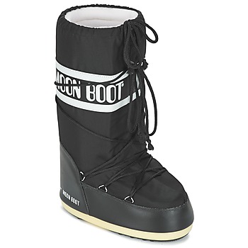 Schuhe Schneestiefel Moon Boot MOON BOOT NYLON Schwarz