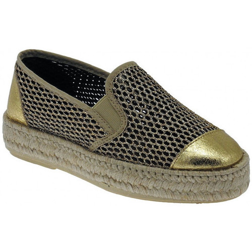 Schuhe Damen Sneaker Trash Deluxe Spadrillas Gold