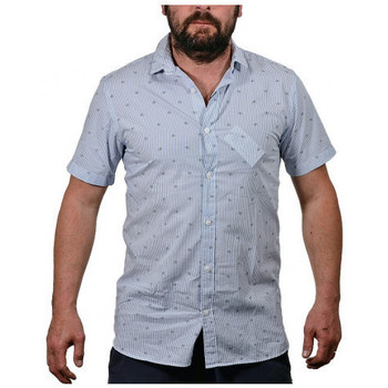 Kleidung Herren T-Shirts & Poloshirts Jack & Jones Mozz Blau