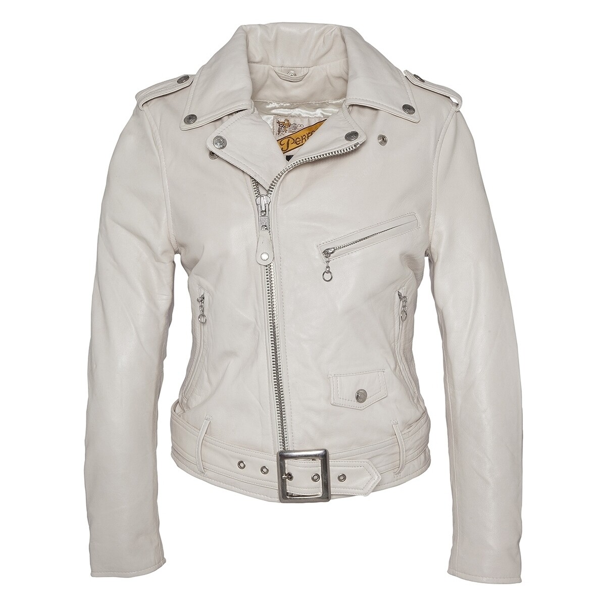 Kleidung Damen Jacken Schott PERFECTO FEMME  Blanc LCW 8600 Weiss