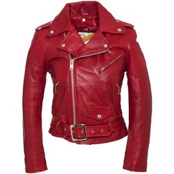 Kleidung Damen Jacken Schott PERFECTO FEMME  lcw 8600 Rouge Rot