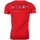 Kleidung Herren T-Shirts David Copper Pelzkragen Größe M Rot