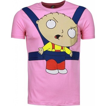 Kleidung Herren T-Shirts Local Fanatic Baby Stewie Rosa