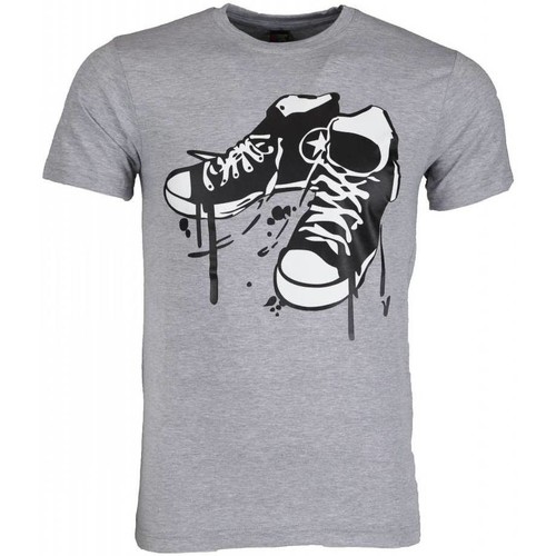 Kleidung Herren T-Shirts Local Fanatic Sneakers Grau