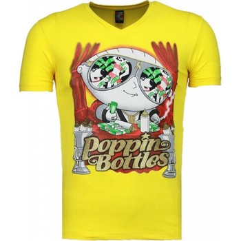 Kleidung Herren T-Shirts Local Fanatic Poppin Stewie Gelb