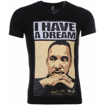 Kleidung Herren T-Shirts Local Fanatic Martin Luther King I Have A Dream Schwarz