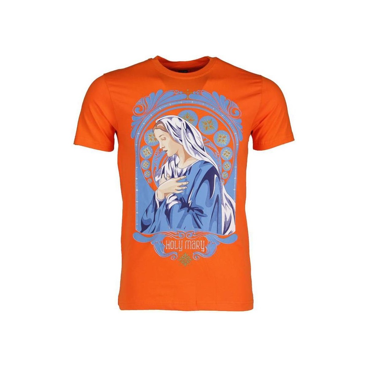 Kleidung Herren T-Shirts Local Fanatic Holy Mary Orange Orange
