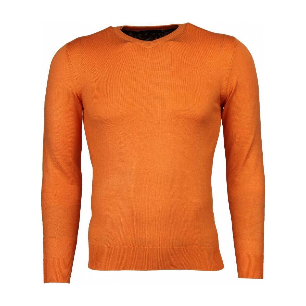 Kleidung Herren Sweatshirts Tony Backer Pelzkragen Größe M Orange