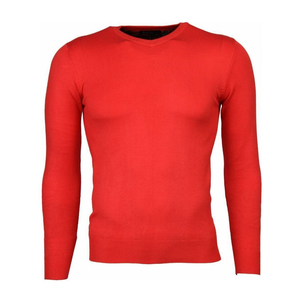 Kleidung Herren Sweatshirts Tony Backer Pelzkragen Größe M Rot