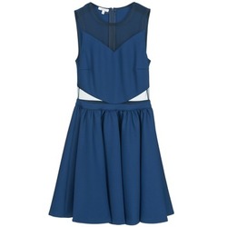 Kleidung Damen Kurze Kleider Brigitte Bardot BB45080 Blau