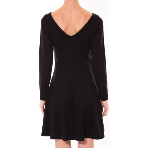 Coquelicot Robe  Col V Noir 16201 Schwarz