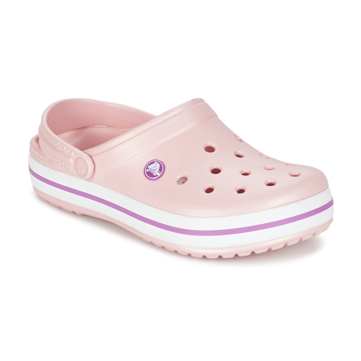 Schuhe Damen Pantoletten / Clogs Crocs CROCBAND Rosa