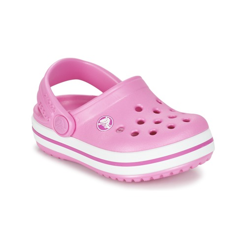 Schuhe Mädchen Pantoletten / Clogs Crocs Crocband Clog Kids Rosa