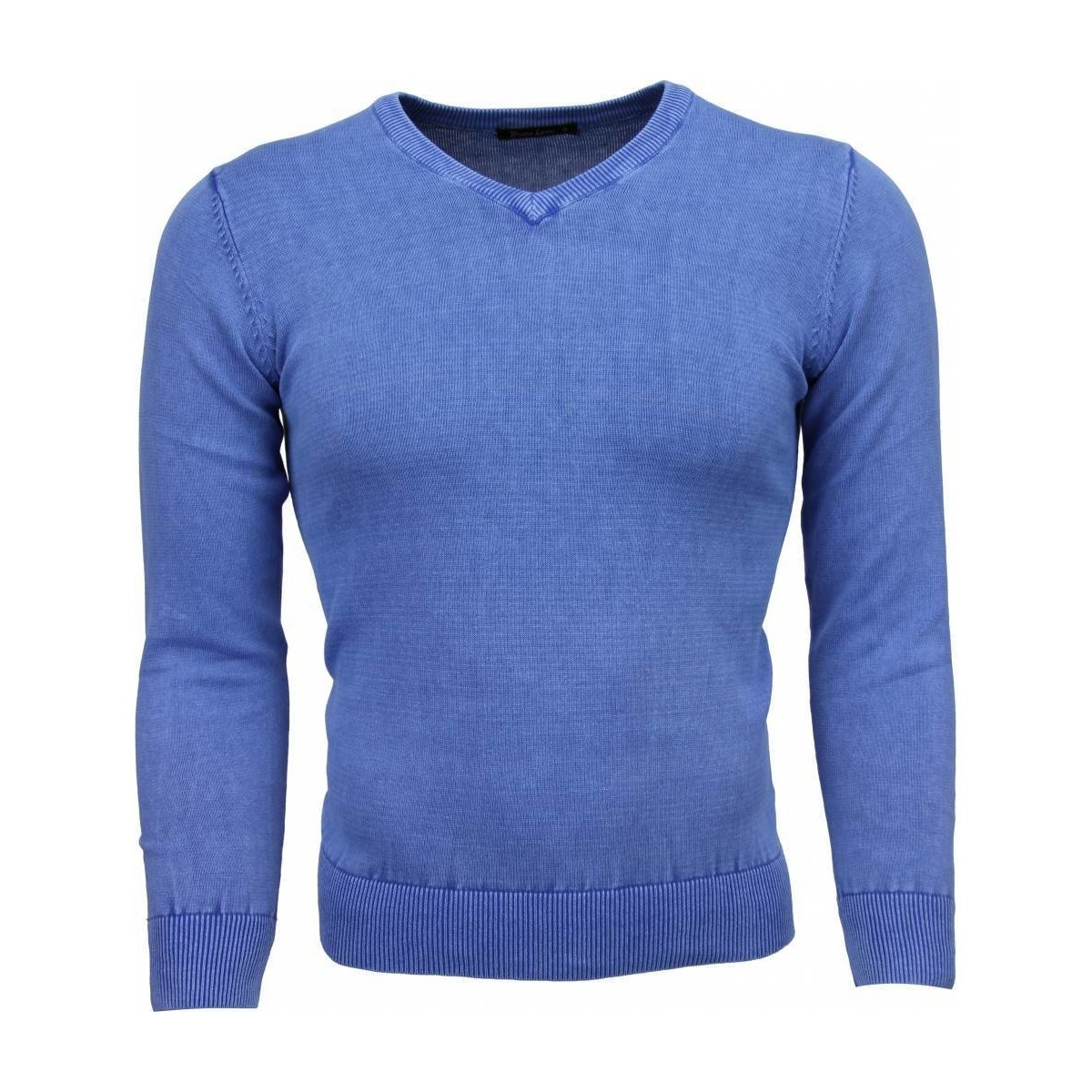 Kleidung Herren Sweatshirts Tony Backer Pelzkragen Größe M Blau